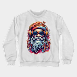 Psychedelic Santa Crewneck Sweatshirt